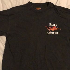 Black Sabbath tour shirt